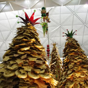 Christmas decoration at Hong Kong International Airport