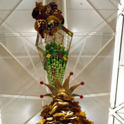 Christmas decoration at Hong Kong International Airport