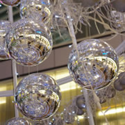 Christmas decoration at Heathrow Airport