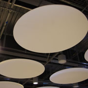 Ceiling decoration at Heathrow Airport