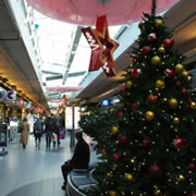 Shopping mall at Schiphol