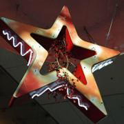 Christmas decoration at Schiphol