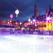 Ice-skating playground