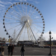 Ferris wheel at Place de la Concorde