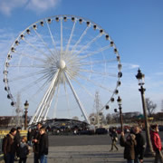 Ferris wheel at Place de la Concorde