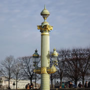 Decoration at Place de la Concorde