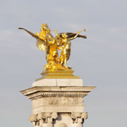 Decoration at Place de la Concorde