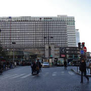 Street beside Montparnasse 56