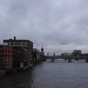 River Thames at Millennium bridge