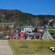 相模湖公園內。