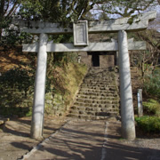 神社的鳥居。