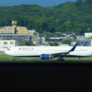 DELTA飛機。