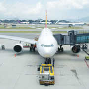 香港航空飛機。