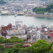 尾道與向島景色。