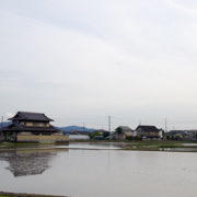 岡山天空之鏡。