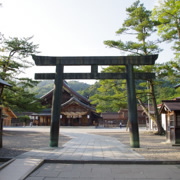 神社鳥居。