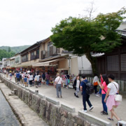 宮島神社出口。