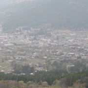 狭霧台望向由布院。