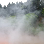 血の池地獄內。