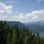 鐵路沿途風景。