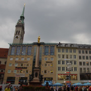 慕尼黑火車總站(München Marienplatz)。