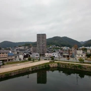 三原城跡。