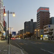 冬日街道。