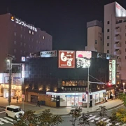 新山口駅夜遊。