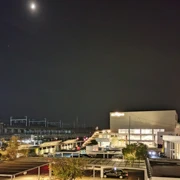 新山口駅夜遊。