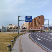 寧靜既早上，20分鐘咗右就來到尾道駅。