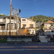 當年專登走到依個鉄道與道路既交差位感受JR既速度。