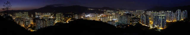 沙田夜景@蝌蚪坪