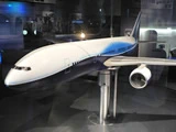 民航客機模型。
