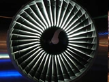 飛機引擎模型。