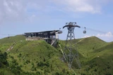 昂平纜車彌勒山轉向站。