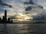日落中環。