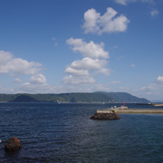 櫻島港。