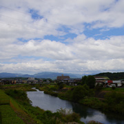 前往熊本的路上。