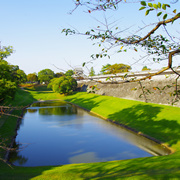 今天第一個景點，就是熊本城。