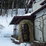 到處都是雪景。