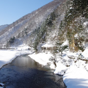 冰天雪地。