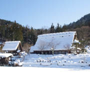 民俗村展示的舊有的住宅。