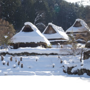 民俗村展示的舊有的住宅。