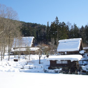 民俗村展示的舊有的住宅。