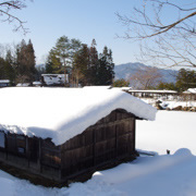 民俗村展示的舊有的住宅。