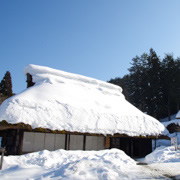 民俗村展示的舊有的住宅。