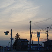 前往富山市路上。