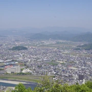 金華山展望台。