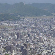 金華山展望台。