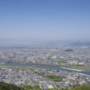 金華山展望台。
